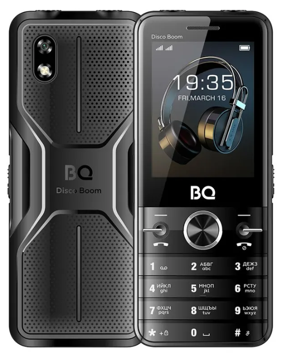 Сотовый телефон BQ BQM-2842 Disco Boom черный