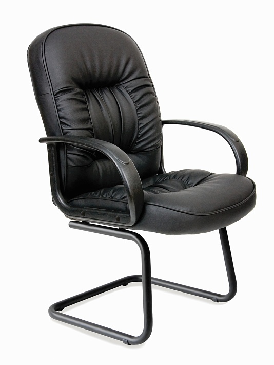 Офисное кресло CHAIRMAN 416V ЭКО, экокожа, черный матовый