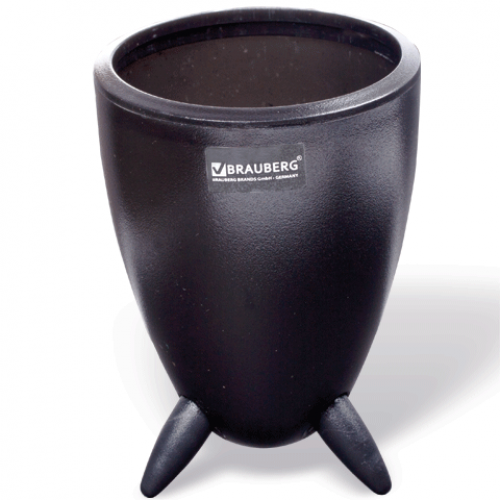 Подставка-органайзер BRAUBERG 121*88*88мм, черн., 231923