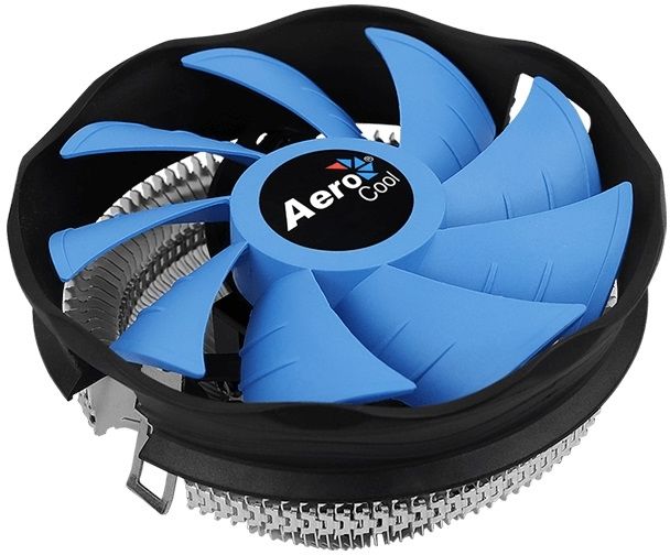 Вентилятор Aerocool Verkho Plus (универсальный, 110W, 10-27 dB, 1000-2000 rpm, 120мм, 4pin)