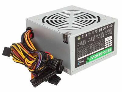 Блок питания 600W Aerocool ECO-600W (20+4+4) pin, (6+2) pin, 4xSATA, 3xMolex, FDD, 120mm fan