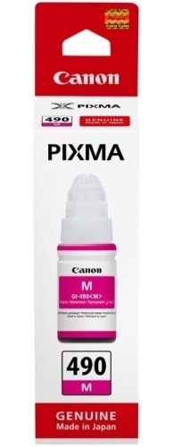Картридж CANON GI-490 M (Magenta) для PIXMA G1411/G2411/G3411 (70мл до 7000стр)