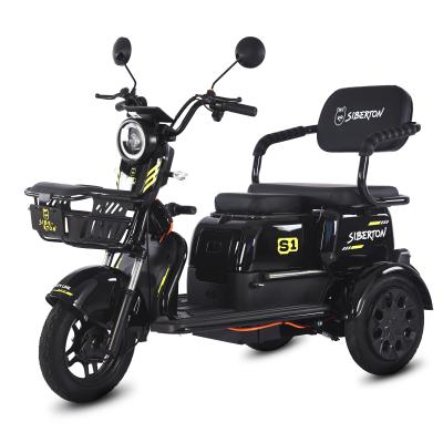 Электротрицикл SIBERTON SIBTRIKE S1 2000W колеса 10'' 60V/20A (железофосфат) до 50км трансформер
