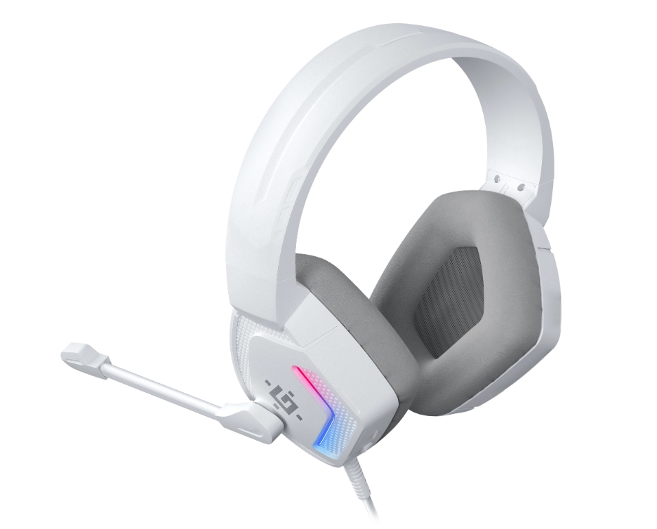 Игровая гарнитура Defender Espanto белый, 7.1, RGB,  провод 2 м