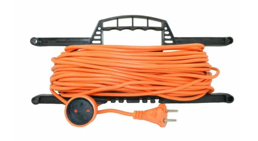 Удлинитель на раме ДЖЕТТ РС-1 литой (провод ПВС оранжевый) 10 м 157-210