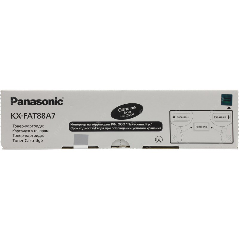 KX-FAT88А PANASONIC Тонер-картридж для KX-FL401/402/403, KX-FLC411/412/413 32,12