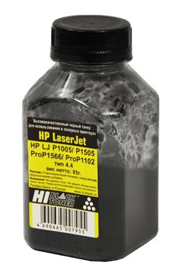 Порошок для принтера HP LJ универсальный Тип 4.4 (P1005) (Hi-Black) , 85 г., банка