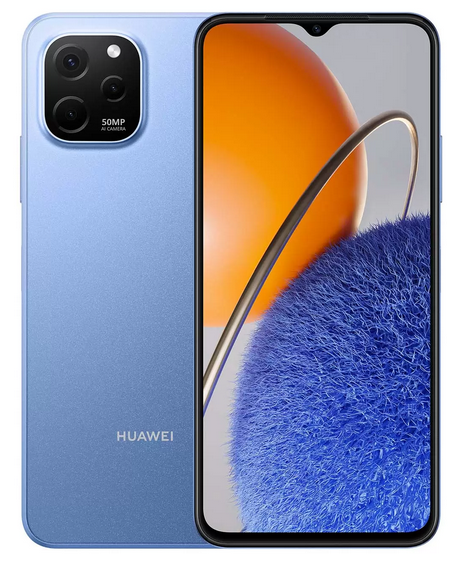 Смартфон Huawei Nova Y61 New 6/64Gb синий <2SIM 4G 6.52" 8х2ГГц 1600х720 (IPS) 50+5Мп 5000mAh And10>