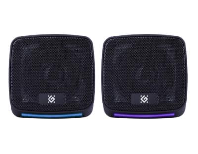 Колонки DEFENDER J3, акустическая 2.0 система 6 Вт, подсветка, питание от USB