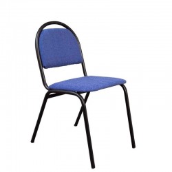 Стул СМ-7 синий ткань В-12