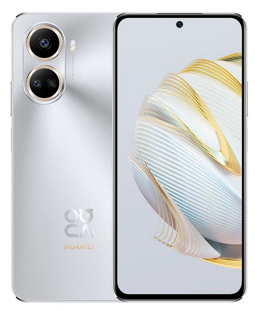 Смартфон Huawei Nova 10 SE 8/256Gb серебристый<2SIM4G 6.67" 8х2.4ГГц 2400х1080 108+16Мп 4500 EMUI12>