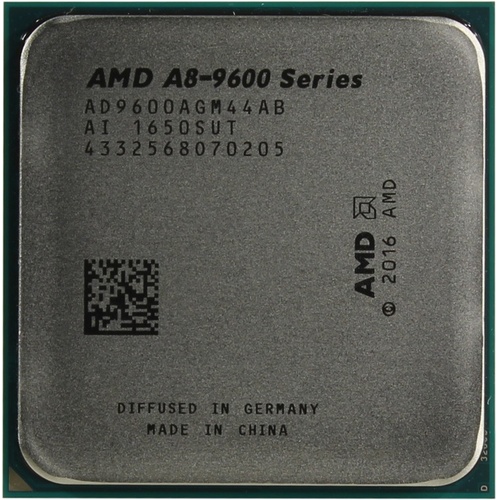 Процессор AMD  A8-9600 <3,1-3,4GHz, 4/4cores, Radeon R7, DDR4-2400, 65Вт> Bristol Ridge AM4