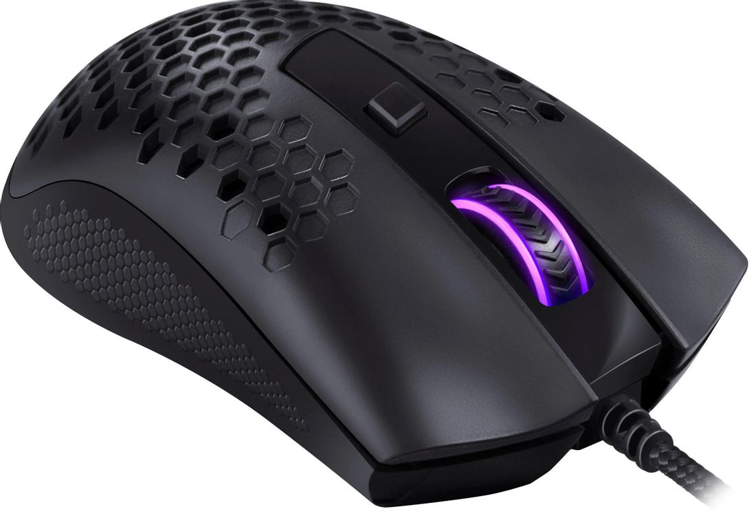 Мышь Redragon Storm Basic,12400dpi, черный проводная игровая Defender 