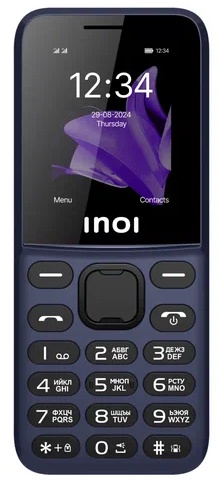 Сотовый телефон INOI 140 Classic Lite 4G синий(2*SIM,1,8",TN,160х128,mSD до 32 ГБ,1000мАч,BT,Type-C)