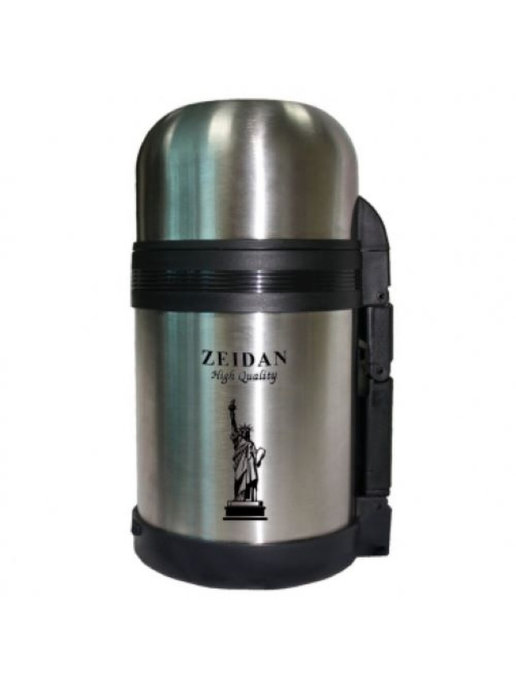Термос Zeidan Z-9029 Wallace обеденный 800 мл,универсал узкое/широкое горло, нжс