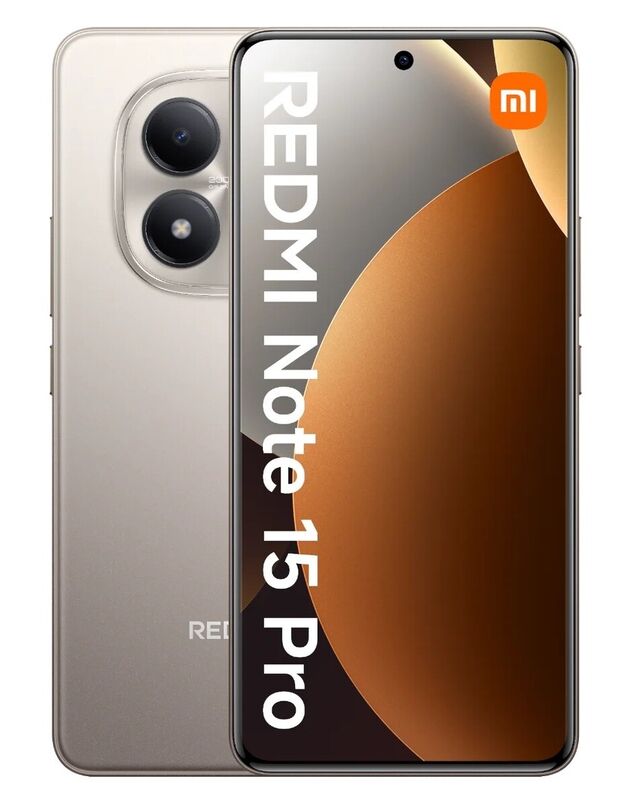 Смартфон Xiaomi Redmi Note 15 Pro 8/256Gb титан <2SIM 4G 6.77" 8х2.2ГГц 2392х1080 200/8/2+32 And15>