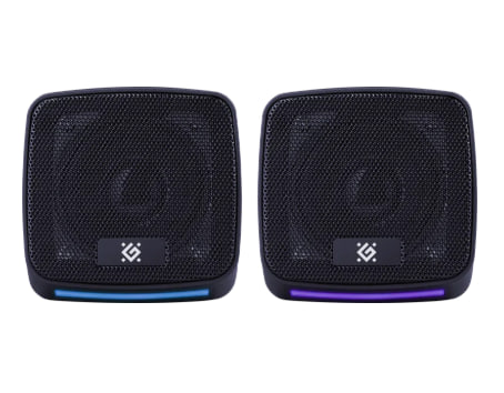 Колонки DEFENDER J3, акустическая 2.0 система 6 Вт, подсветка, питание от USB