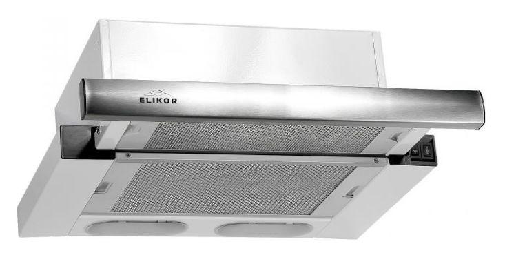 Вытяжка встраиваемая ELIKOR Интегра 60Н-400-В2Л (400куб, 60см, металл, сталь)