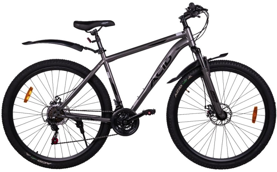Велосипед ACID F 900 D (29"  21 ск. рост. 19") Gray/Black