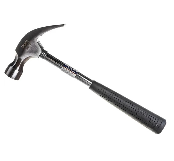 Молоток Park 560 гр с гвоздодером HAM56CL металлическая обрезиненная рукоятка\\354110
