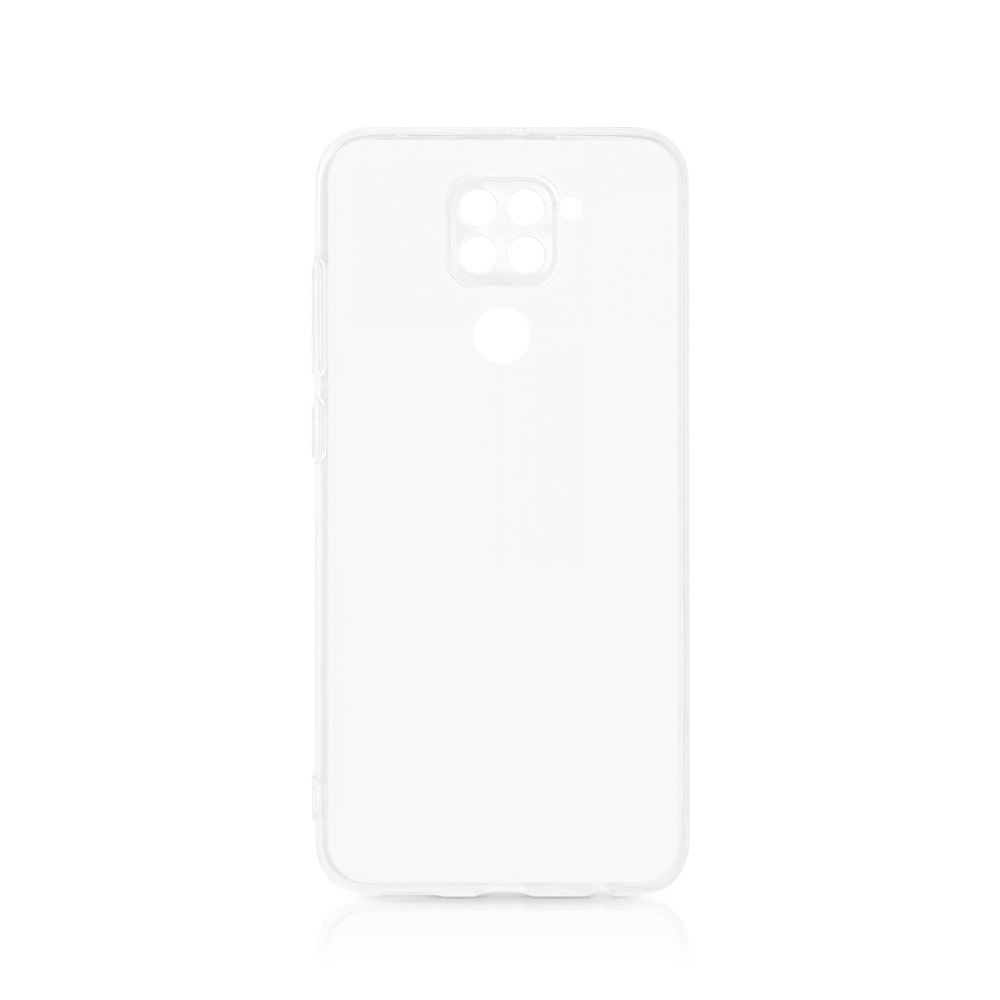 Чехол для Xiaomi Redmi Note 9, прозрачный, силиконовая накладка, DF xiCase-55