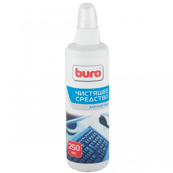 Спрей BURO (BU-Ssurface) для чистки пластика, 250 мл