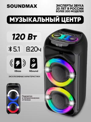 Аудиосистема SOUNDMAX SM-MS4104 (чёрный)