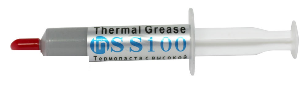 015744 Термопаста Amperin SS100 (шприц) (7g,8.5Вт/м•К) серый