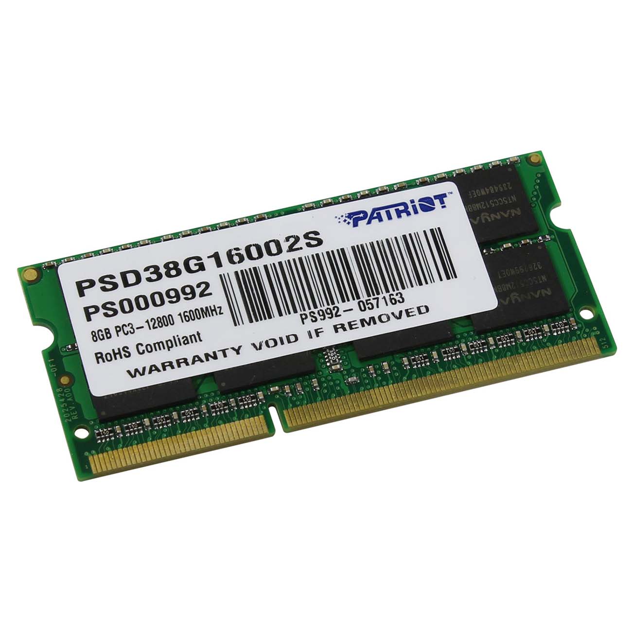 Модуль памяти DDR3 8192Mb 1600MHz Patriot