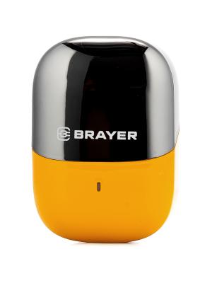 Бритва Brayer 3600BR мини, роторн. сист-ма, литиевая батар. 1*400мАч, сталь. лезвия