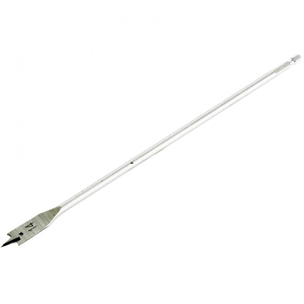 Сверло по дереву перовое удлиненное, 14 х 300 мм, 6-гранный хвостовик// Matrix