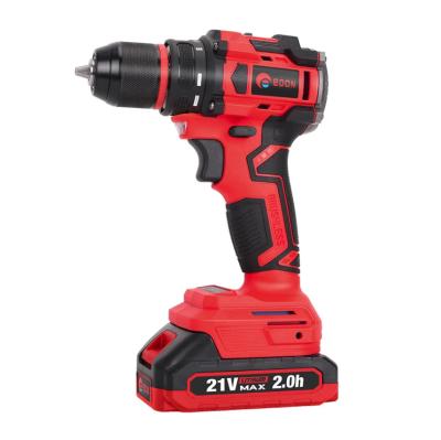 Аккумуляторный шуруповерт Edon UAD-21BL  бесщеточ. (21В,40Нм;2х2,0Ач Li-Ion)