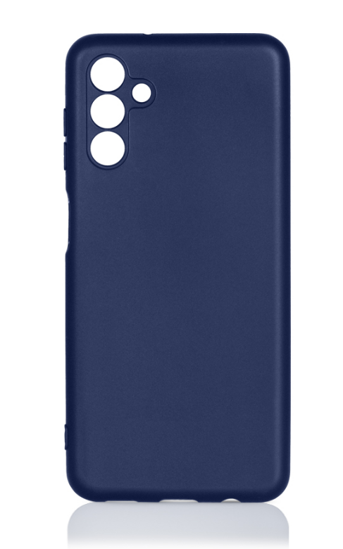 Чехол для Samsung Galaxy A04s / A13 (5G), синий, силиконовая накладка, DF sCase-146 (blue)