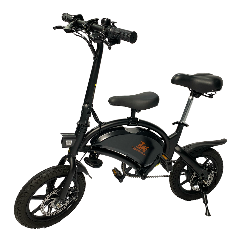 Электроскутер Kugoo Kirin V1 колеса 14'' 400Вт, 7500mА до 30км на одном заряде