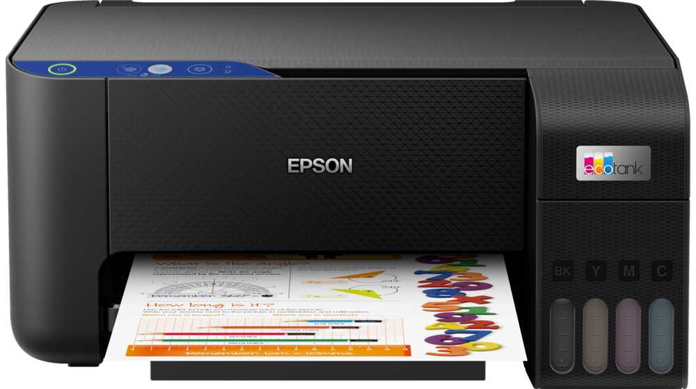 Принтер струйный МФУ EPSON L3211 (СНПЧ,А4,4цв,33/15стр./мин,5760x1440,600*1200,USB 2.0) 103 черный
