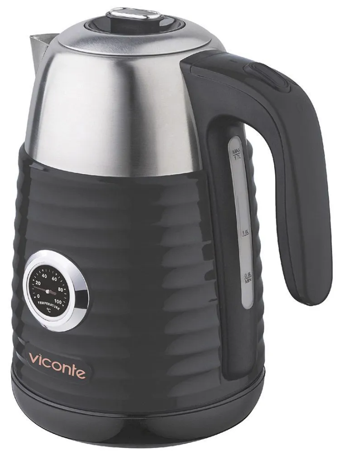 Чайник Viconte VC-3330 1,7 л нерж. термометр