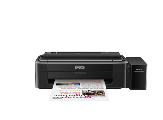 Принтер струйный EPSON L130 (СНПЧ ,А4, 4цв, 8.5/4.5стр./мин, 5760x1440, USB 2.0,Eco tank 672) черный