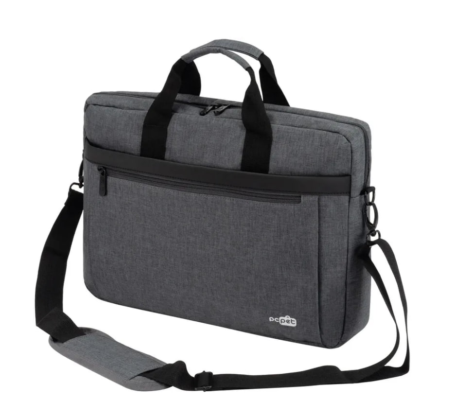 Сумка для ноутбука 15.6" PC Pet PCP15B4GY темно-серый полиэстер