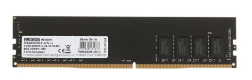 Модуль памяти DDR4 4096 Мb 3200MHz AMD Radeon R9 Gamer Series