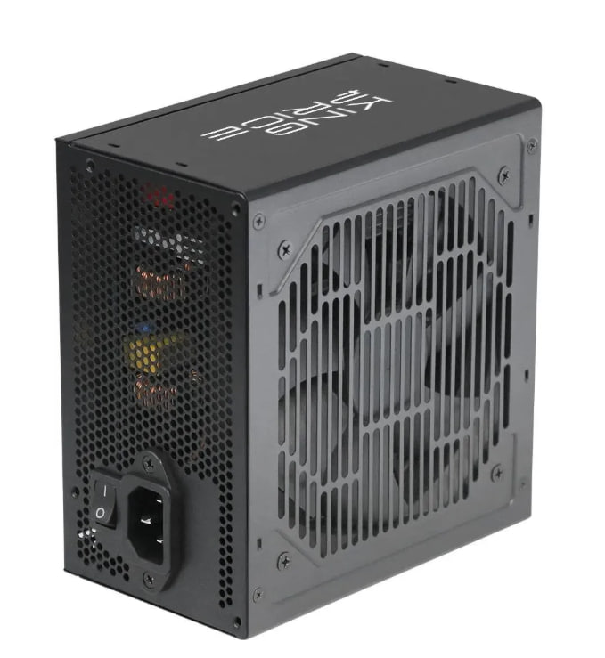 Блок питания 450W ATX KingPrice KPPSU450 (20+4pin) 120mm fan 3xSATA 