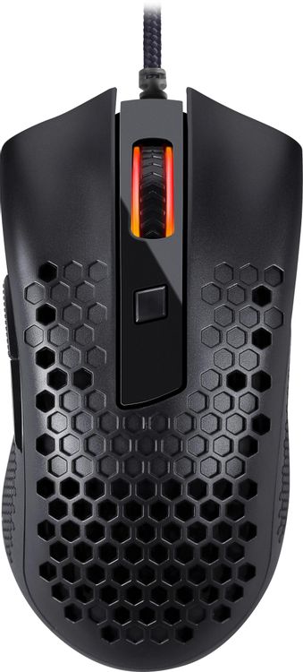 Мышь Redragon Storm Basic,12400dpi, черный проводная игровая Defender 