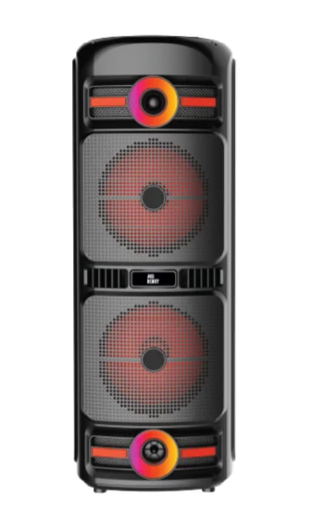 Беспроводная колонка Aksberry AS-34, 20 Вт, 3000  мАч, BТ/FM/TWS/USB/microSD/AUX/Микр.вх.(черн)