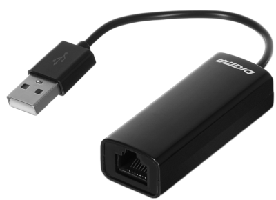 Сетевой адаптер Digma D-USB2-LAN100 Fast Ethernet USB 2.0