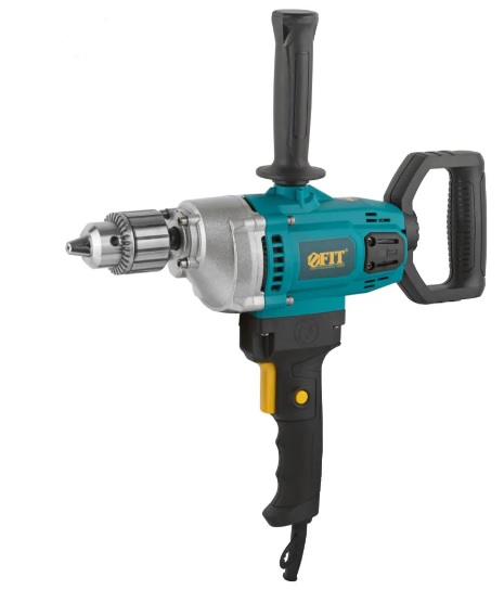 Дрель-миксер безударная FIT ED-M720 720Вт ключевой реверс (80036)