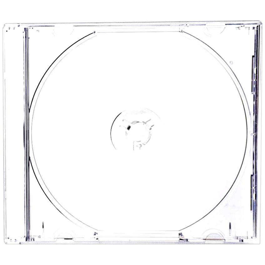 Коробка для 1 CD Slim прозрачный