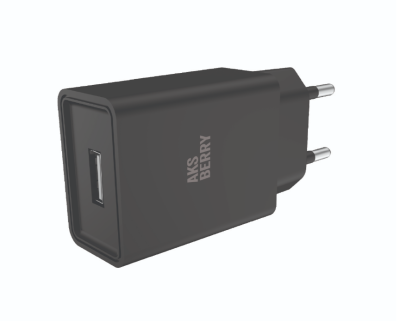 Сетевое ЗУ Aksberry T40 1USB 2.4A (черный)