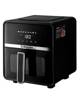 Аэрогриль Brayer 2062BR 1400 Вт, 5 л, t. 200С, LED-дисплей, 8 программ