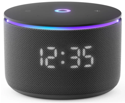 Умная колонка Яндекс.Станция Мини 3 Pro (с часами) черный