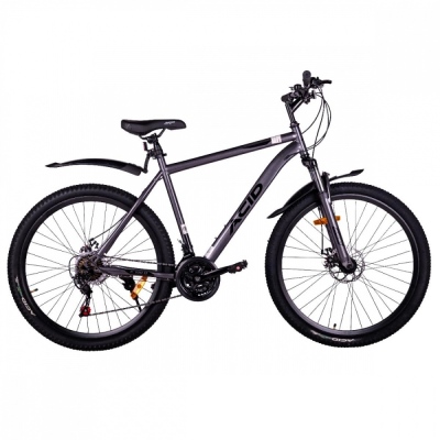 Велосипед ACID F 700 D (27,5" 21ск. рост. 17") Gray/Black