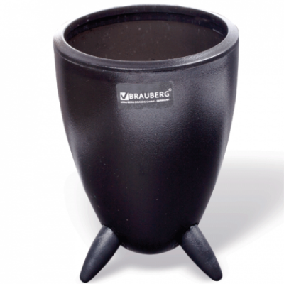 Подставка-органайзер BRAUBERG 121*88*88мм, черн., 231923